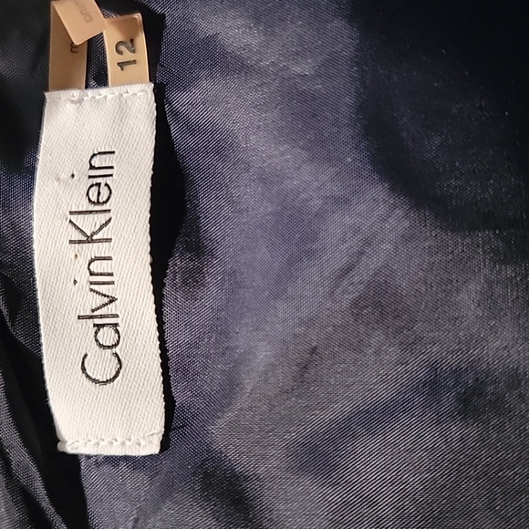 Calvin Klein Midnight Blue Sleeve Dress - Picture 2 of 5